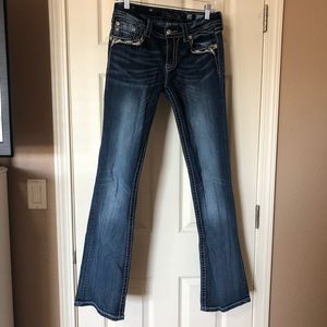 Miss Me bootcut jeans size 29 long
